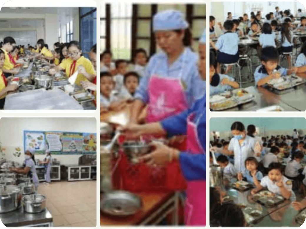 Hoạt động cộng đồng tại bếp ăn Sao Việt 3